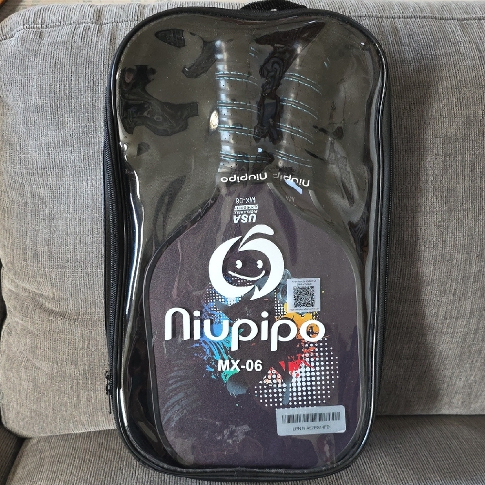 Niupipo MX-06 Pickleball Paddle Set, New, 2 Paddles, USA Pickleball Approved